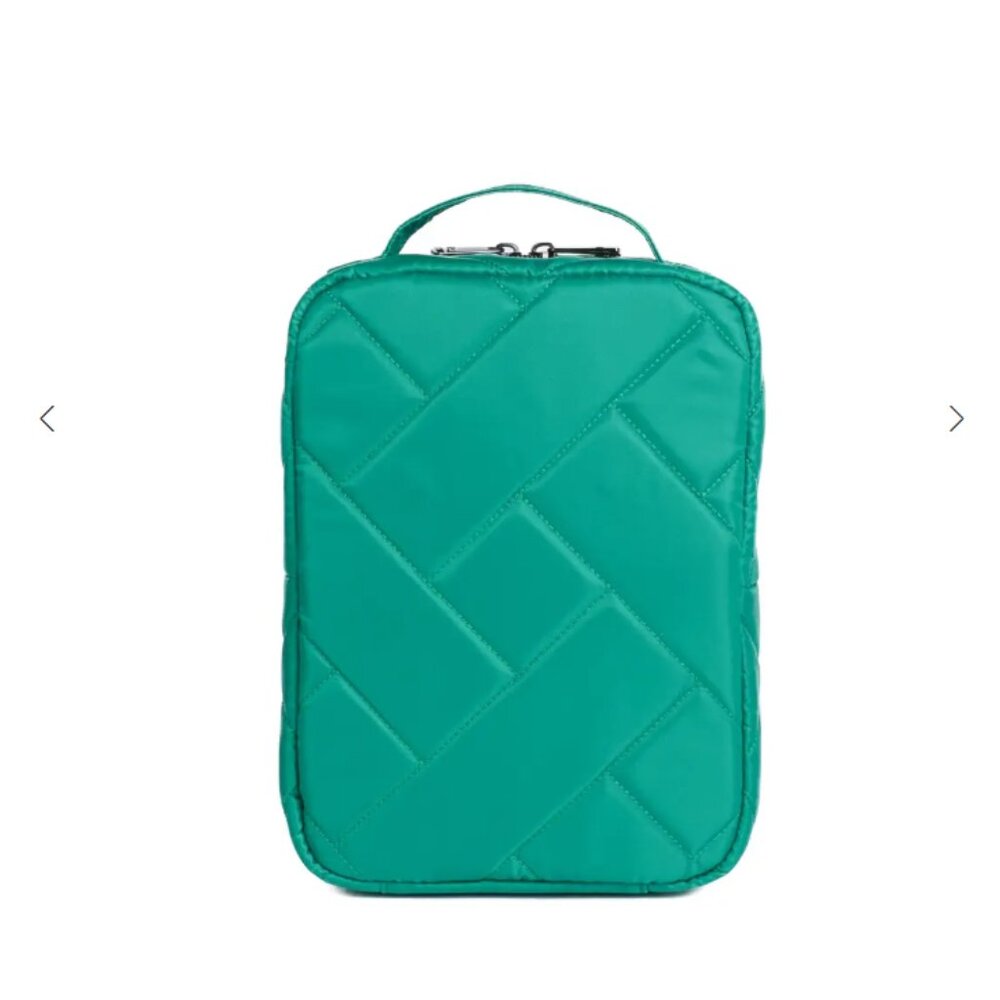 LUG Wing Back Hanging Toiletry Case Kelly Green BNWT